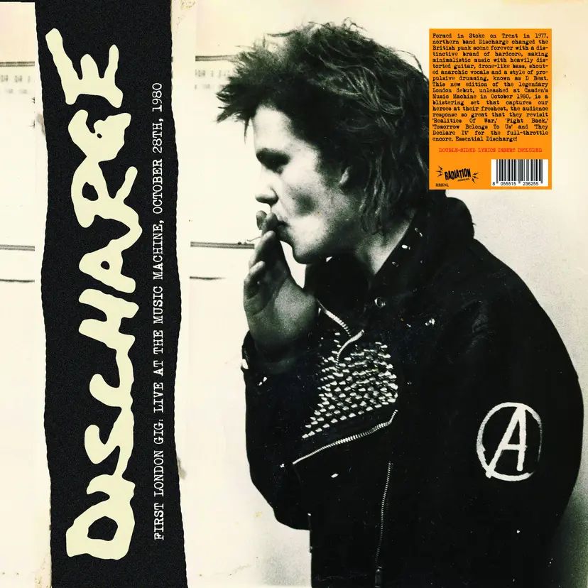DISCHARGE – First London Gig, Live At The Music Machine,1980 - LP