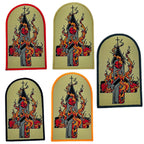 BURN YOUR LOCAL CHURCH - Tomb Shaped Woven Patch