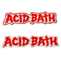 ACID BATH - Logo - Oversized Woven Patch