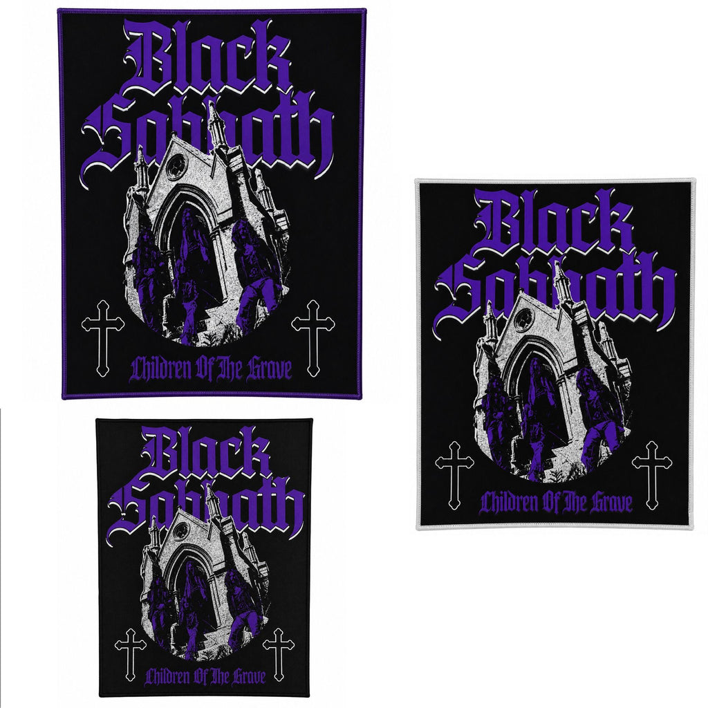 BLACK SABBATH - Children Of The Grave - Woven Backpatch