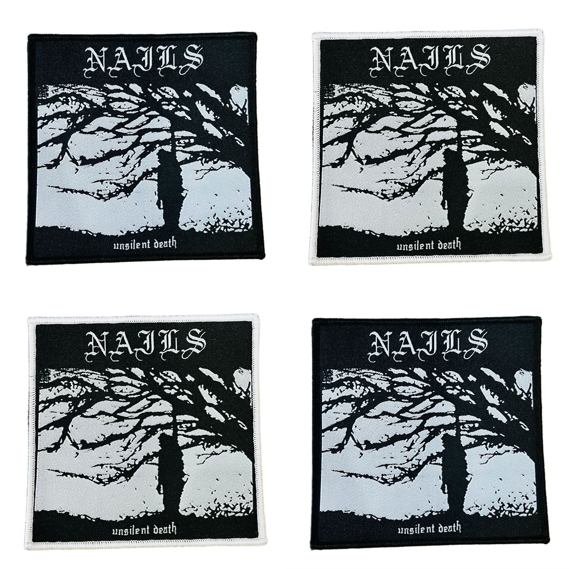 NAILS - Unsilent Death - Woven Patch