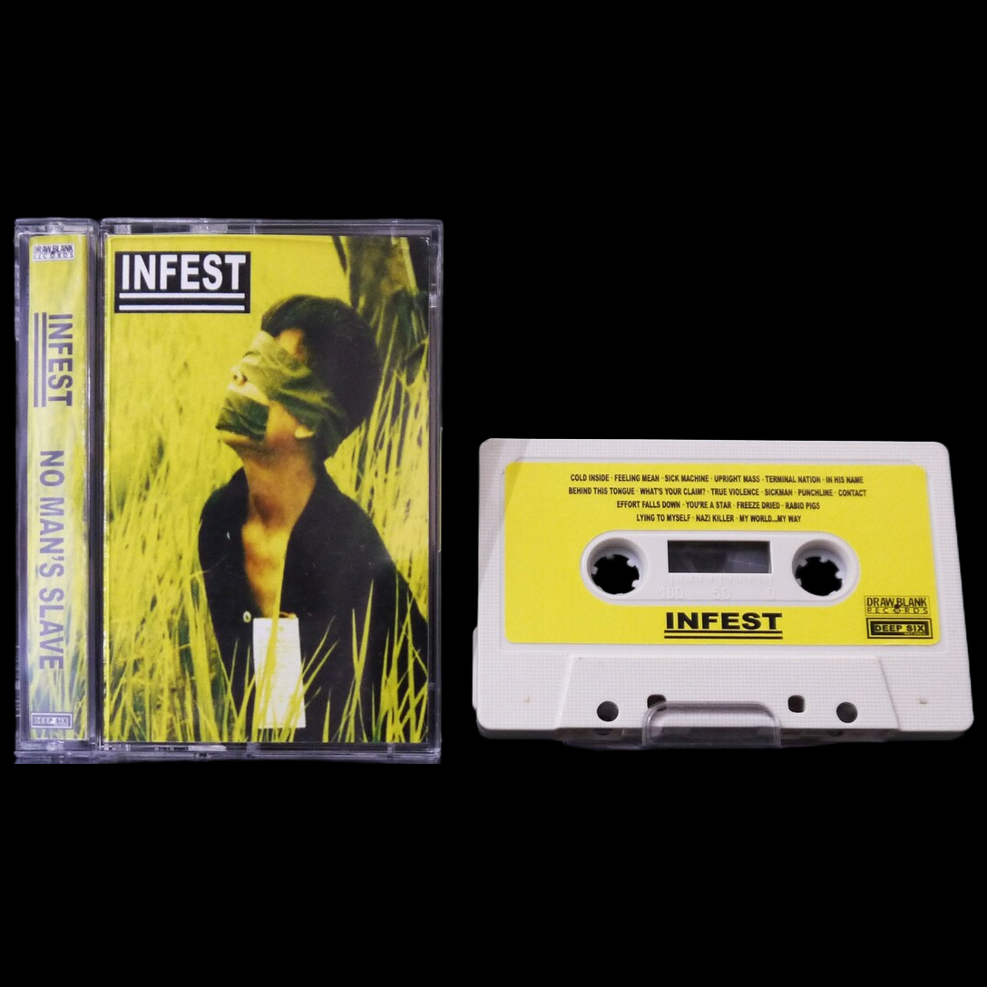 INFEST - No Man's Slave - MC Tape