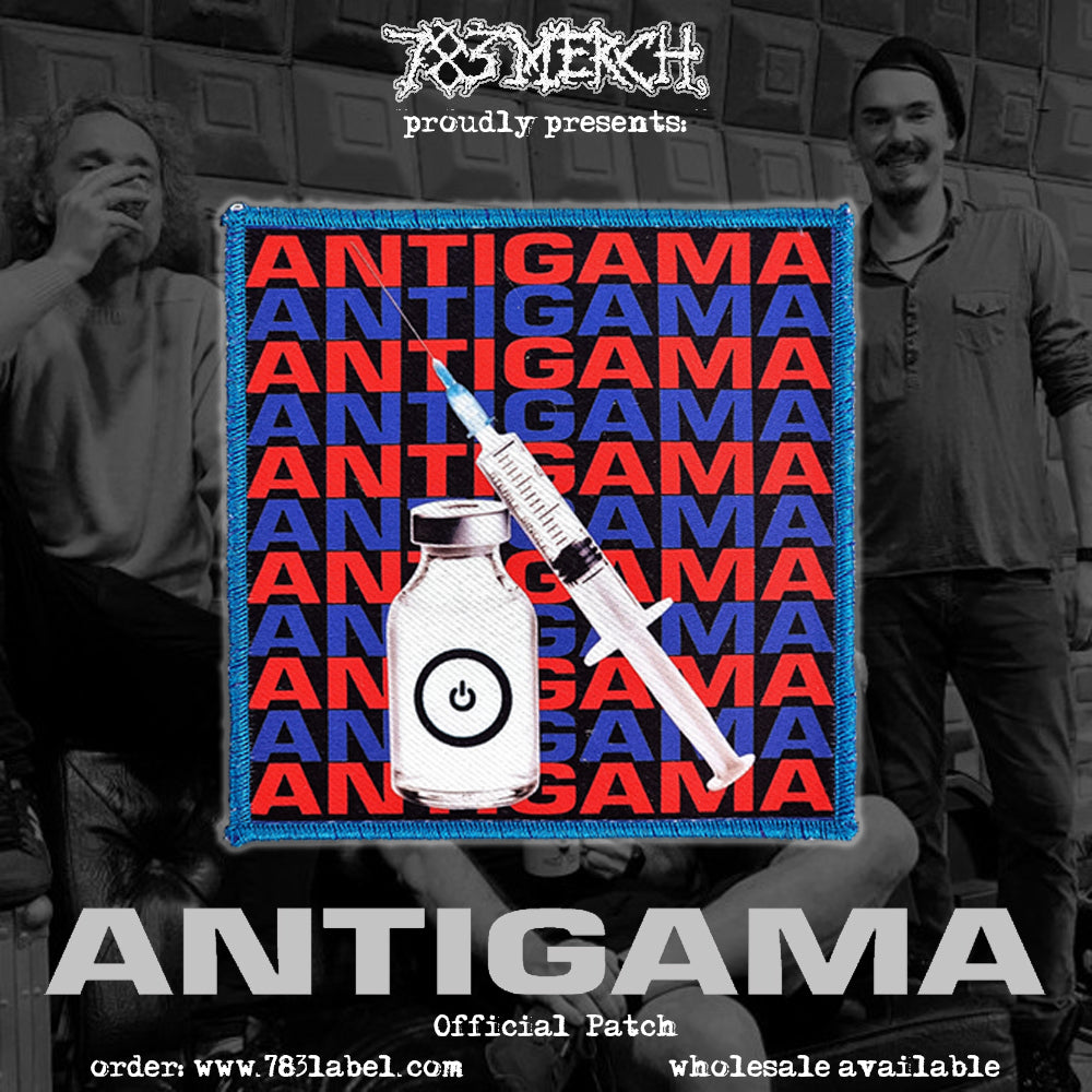 ANTIGAMA - Start The Chaos - (Blue Border) Patch