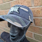 INSECT WARFARE - (Glow in the Dark) Logo - GREEN CAMO DAD CAP