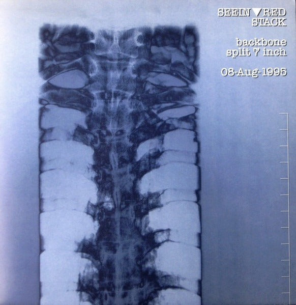 SEEIN' RED / STACK - Backbone Split 7"EP