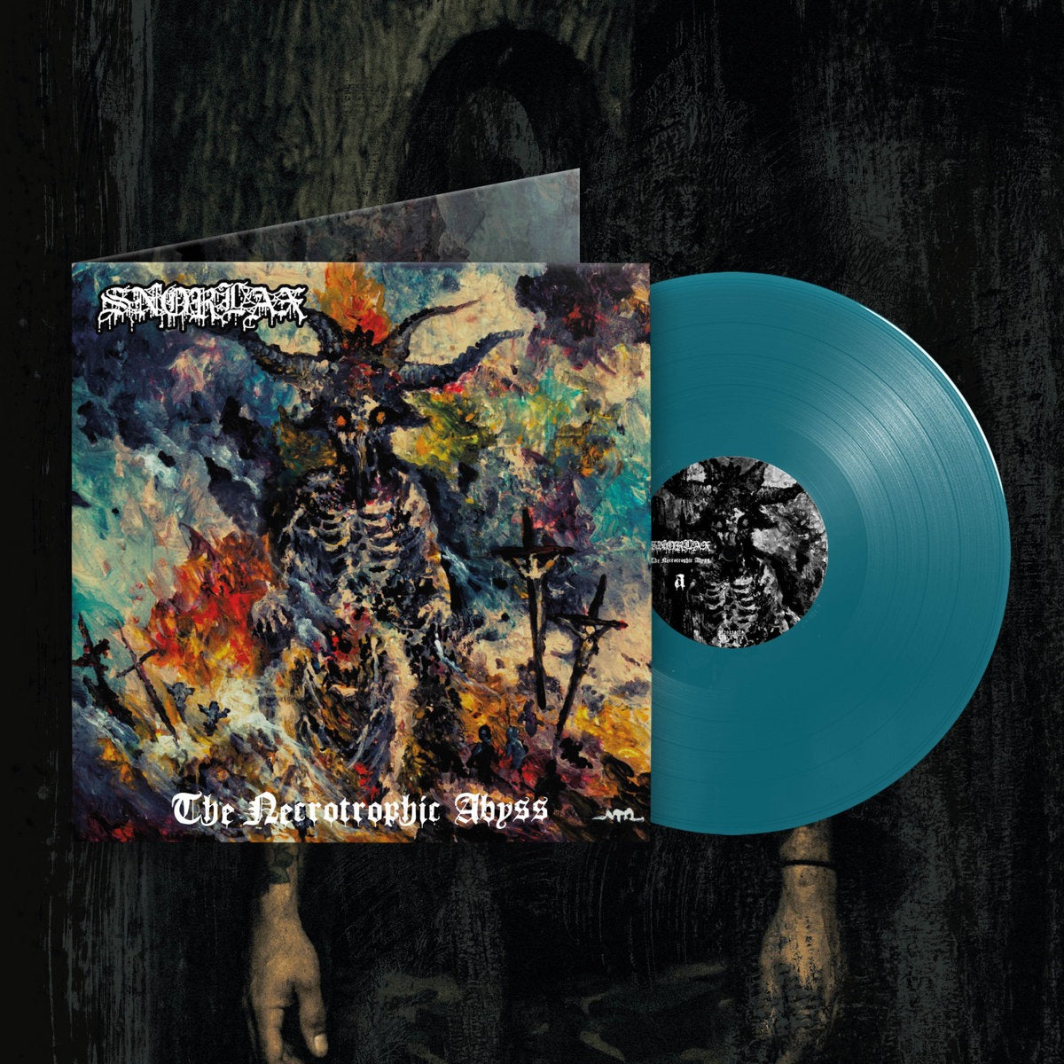SNORLAX – The Necrotrophic Abyss (Blue Transparent Ltd. 50) LP