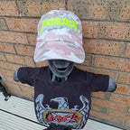 METALLICA - Splatter (Glow in the Dark) Logo PINK CAMO DAD CAP