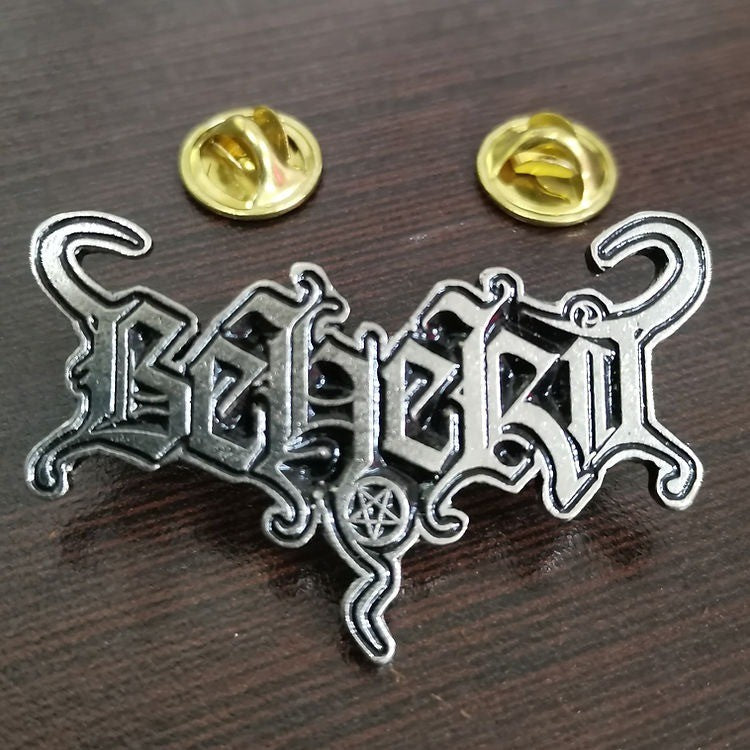BEHERIT - Drawing Down the Moon Logo - Enamel Pin