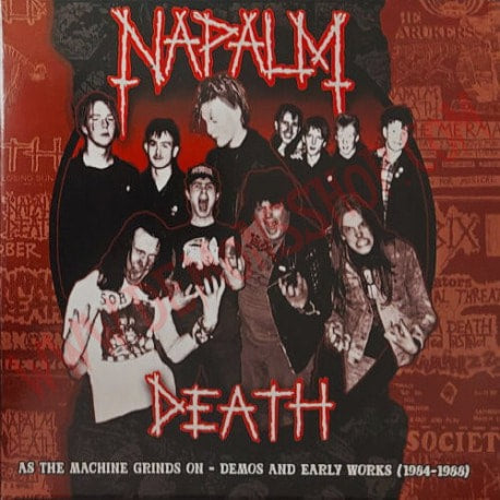 NAPALM DEATH – As The Machine Grinds On - Demos And Early Works (1984-1988) 2xCD Digipack