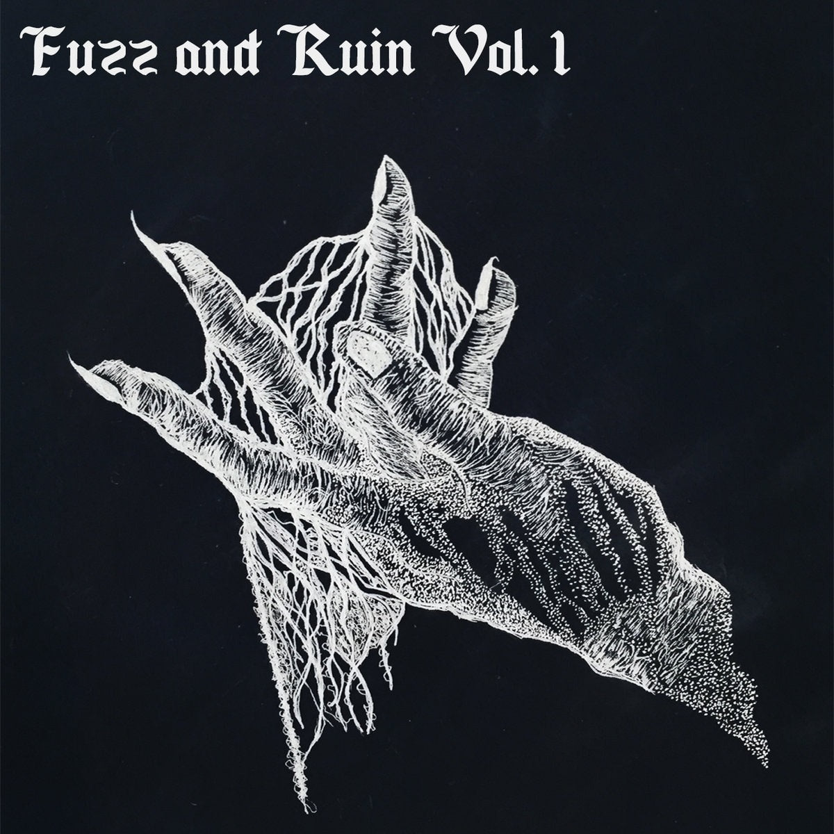 V/A ‎– Fuzz And Ruin Vol.1 - Stoner, Doom, Sludge, Drone, And Psych From The Pacific Region TAPE