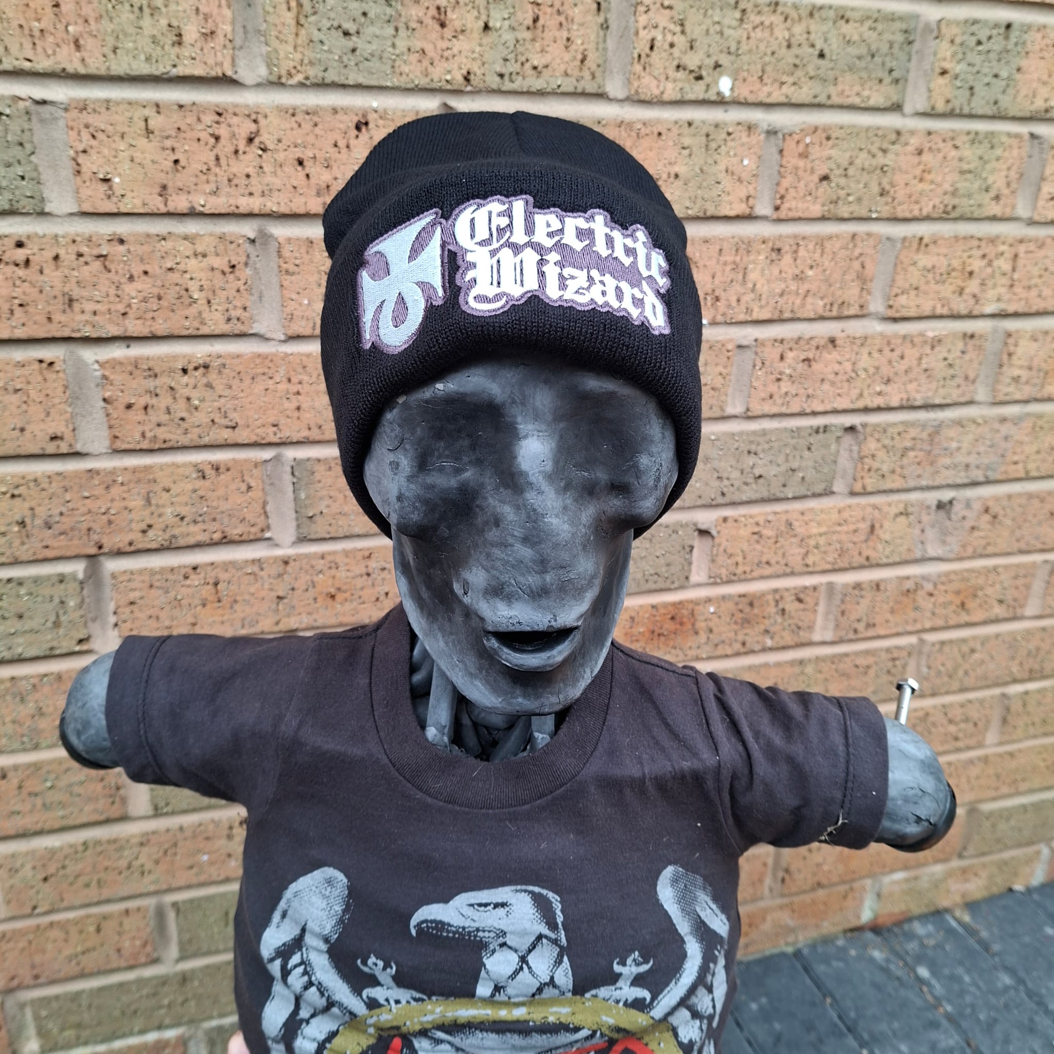 ELECTRIC WIZARD - (Glow in the Dark) Logo (Black) Beanie