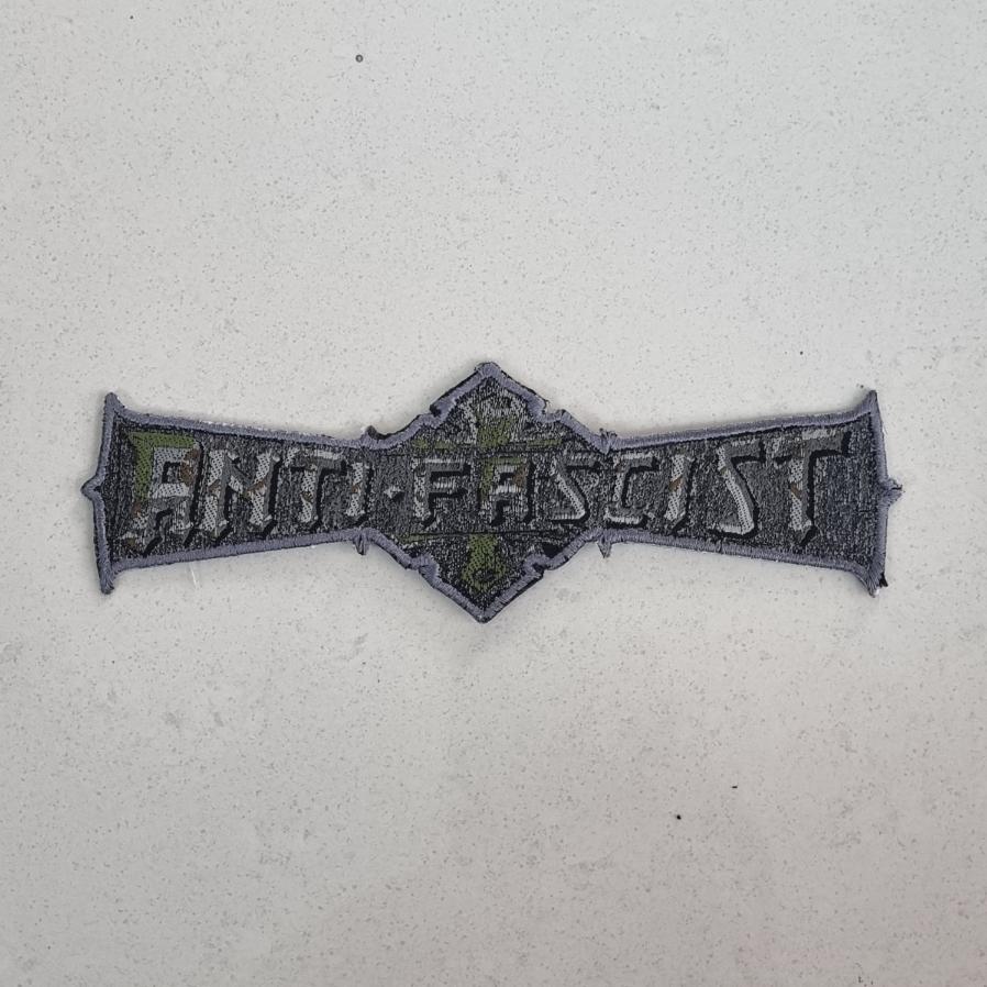 ANTI FASCIST - Bolt Thrower Logo Tribute - Woven Patch