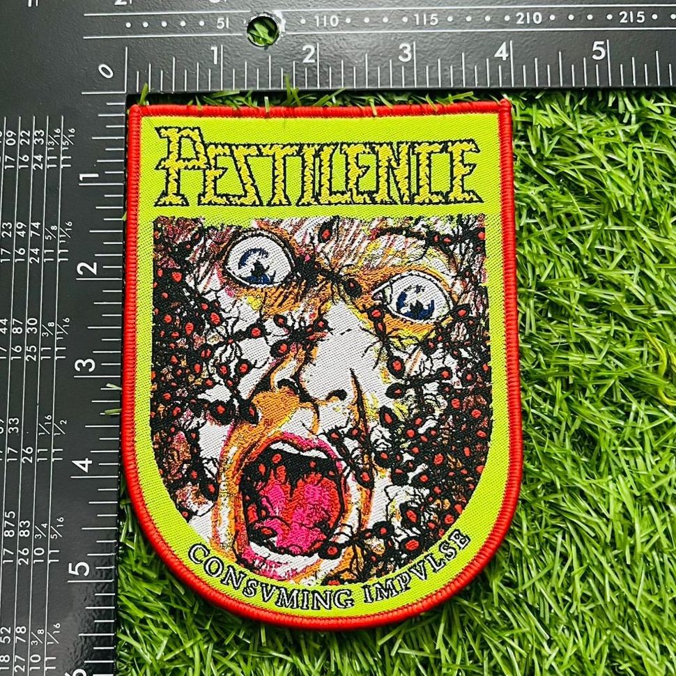 PESTILENCE - Consuming Impulse - Woven Patch