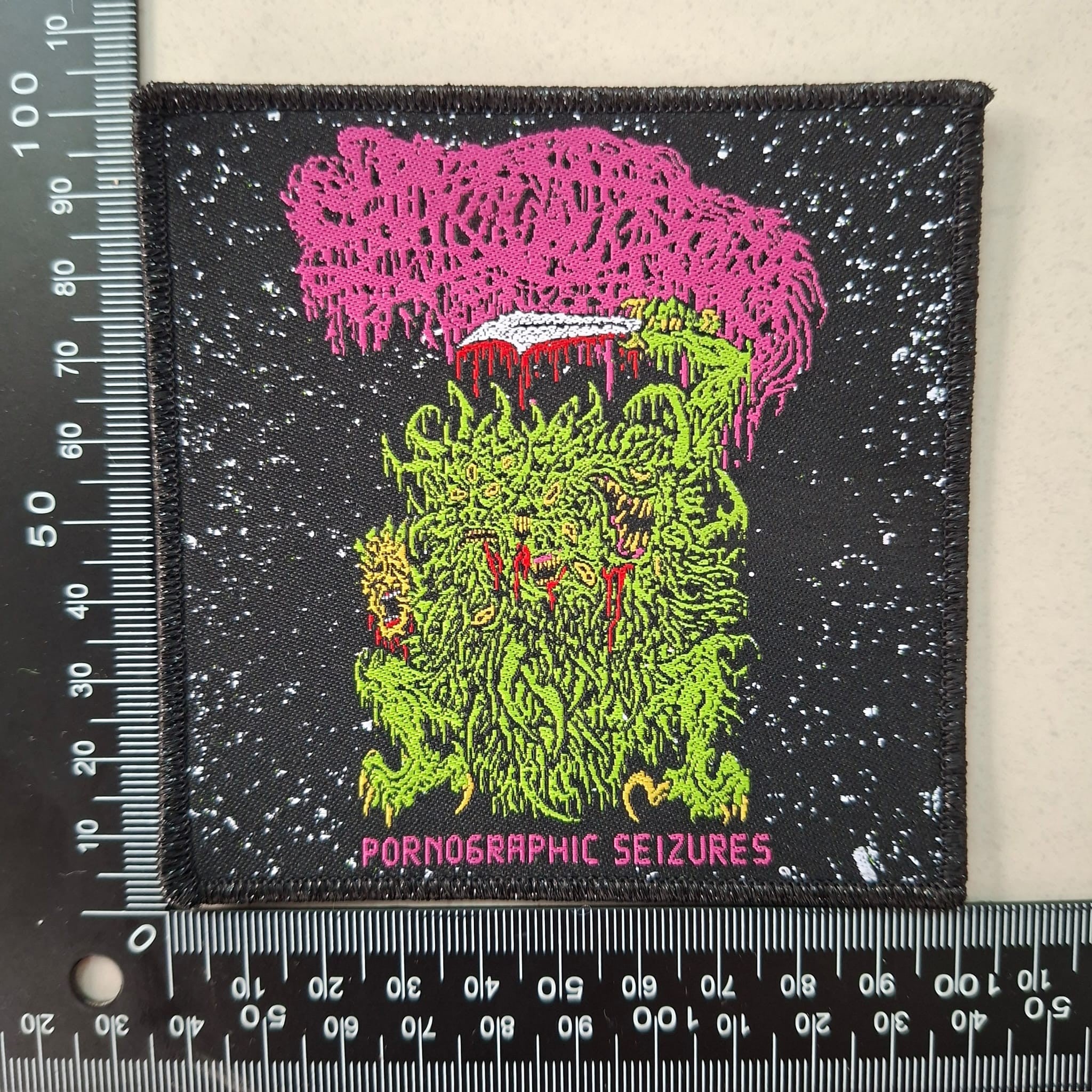 SANGUISUGABOGG - Pornographic Seizures - Woven Patch