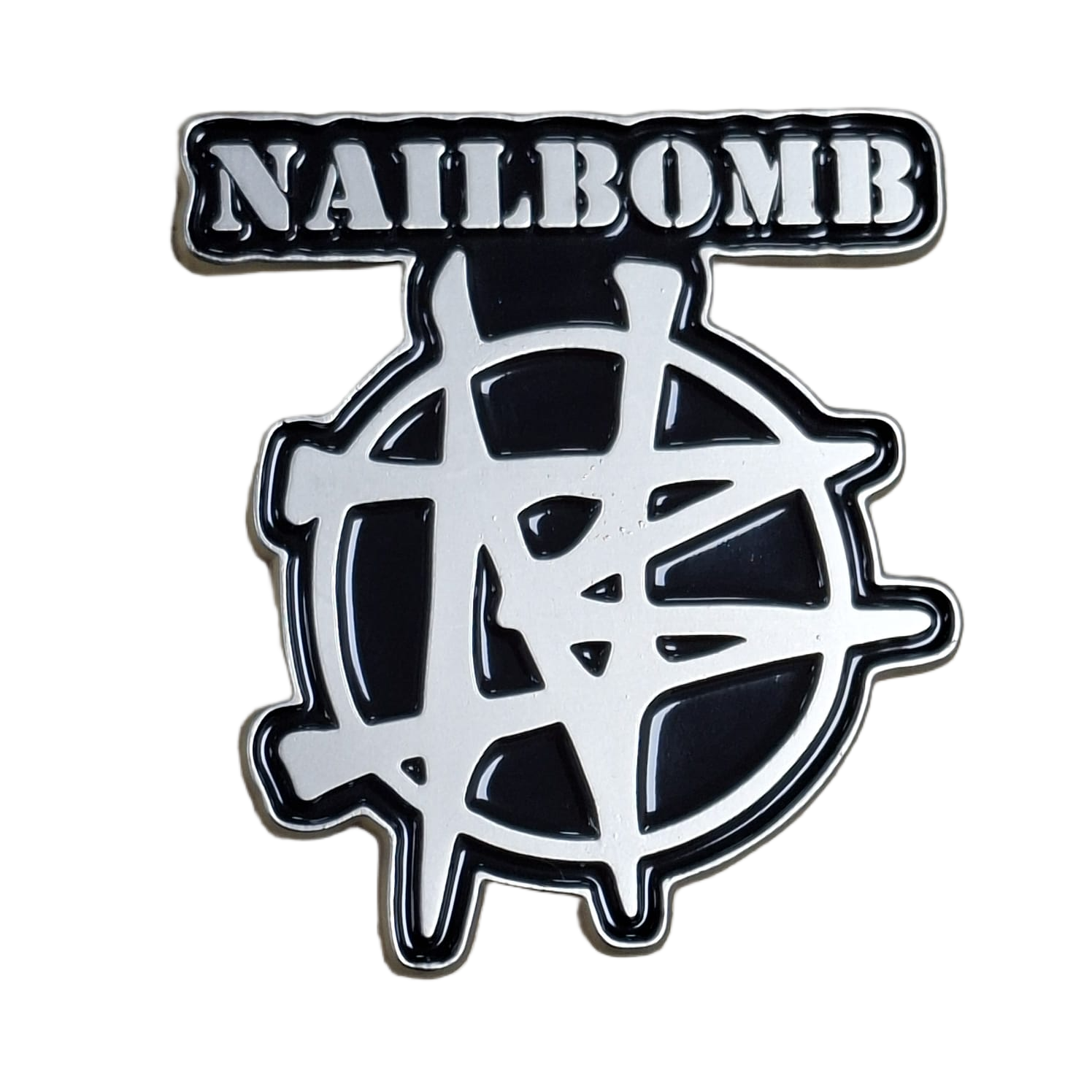 NAILBOMB - Logo - Enamel Pin