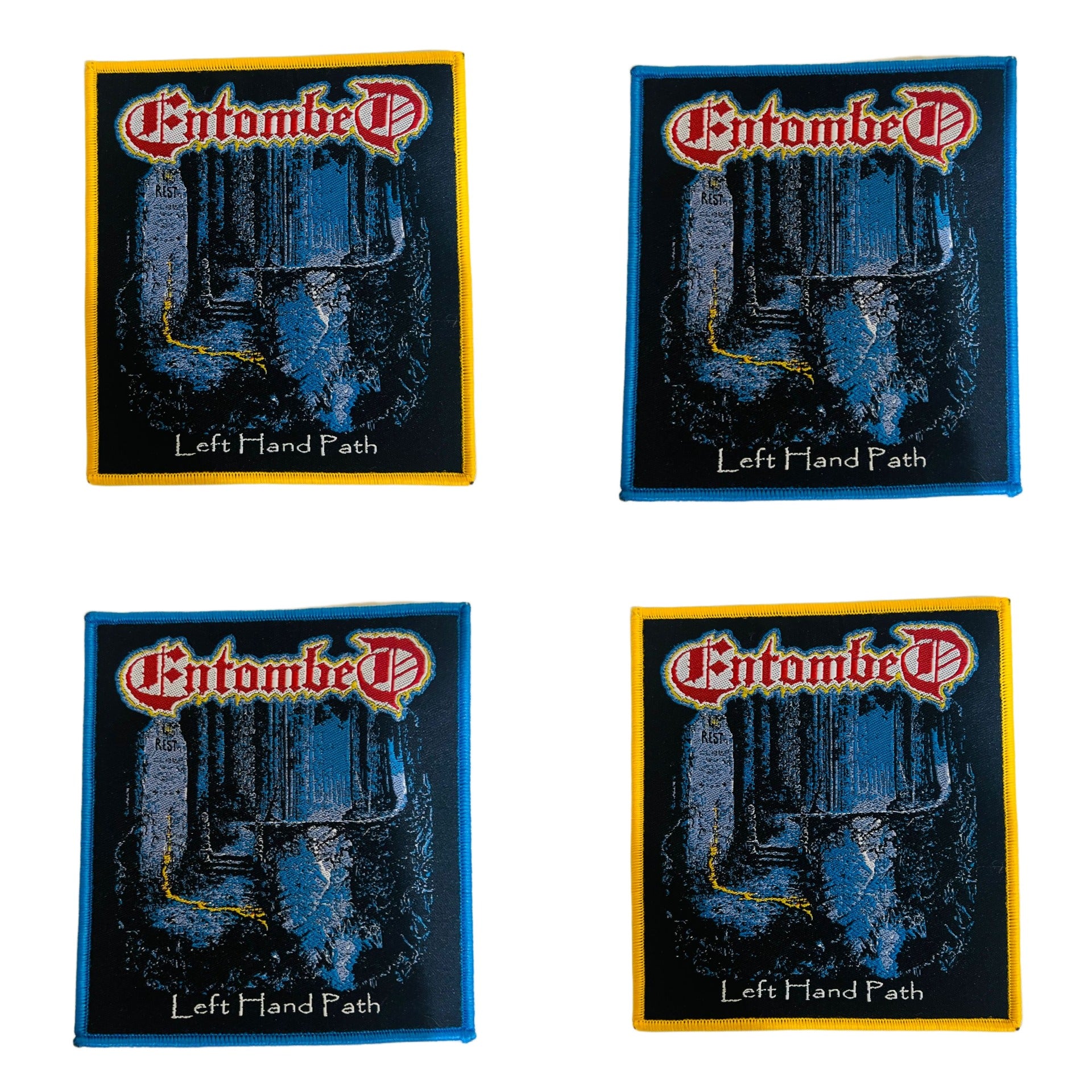 ENTOMBED - Left Hand Path - Woven Patch