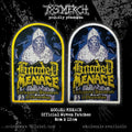 HOODED MENACE - Lachrymose Monuments Of Obscuration - Woven Patch