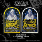 HOODED MENACE - Lachrymose Monuments Of Obscuration - Woven Patch