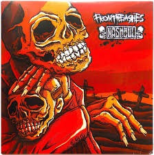 FROMTHEASHES / NASHGUL  (Red) Split 7"EP