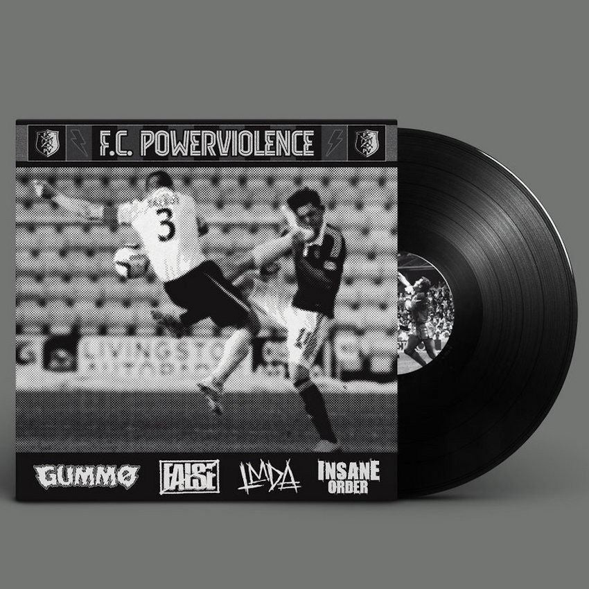 GUMMO / FALSE / LMDA / INSANE ORDER - FC Powerviolence - 4-Way Split LP