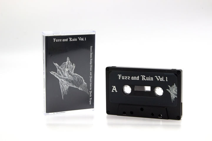 V/A ‎– Fuzz And Ruin Vol.1 - Stoner, Doom, Sludge, Drone, And Psych From The Pacific Region TAPE