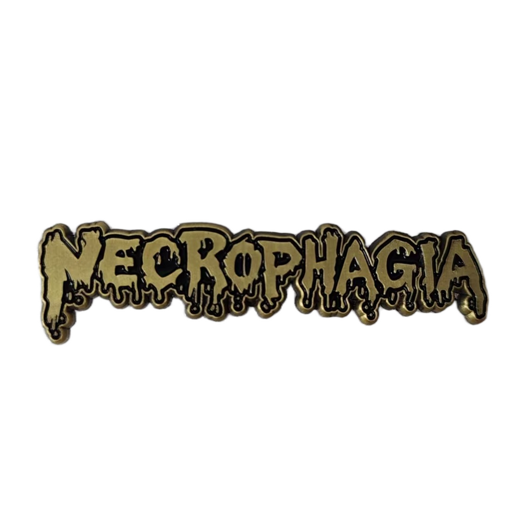 NECROPHAGIA - Logo - Enamel Pin