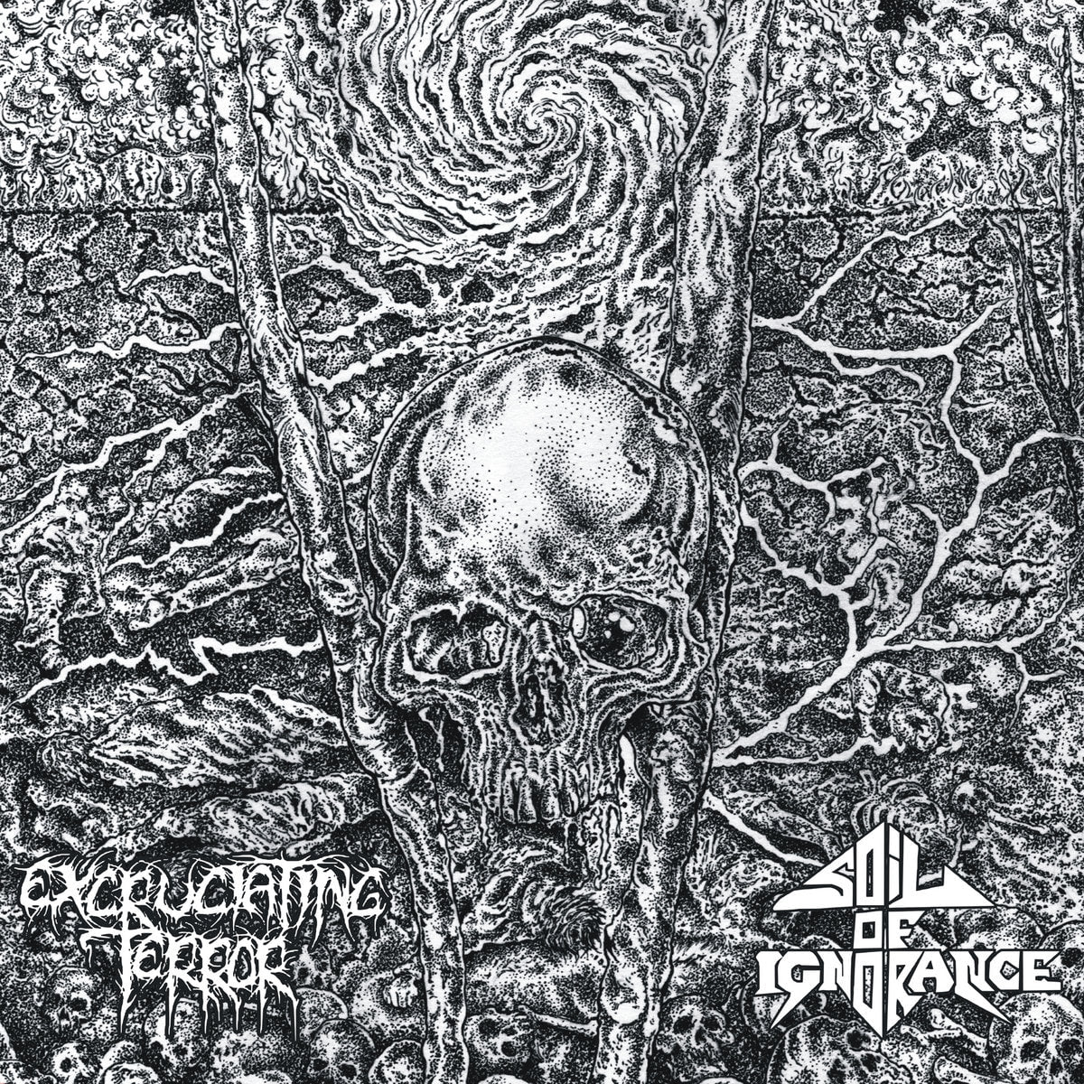 Excruciating Terror / Soil Of Ignorance Split LP