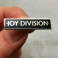 JOY DIVISION Text Enamel Pin (Small)