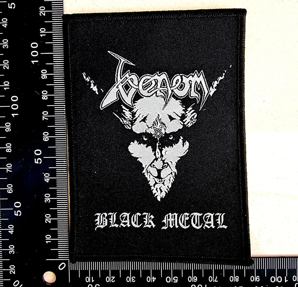 VENOM - Black Metal - Woven Patch
