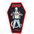 KREATOR - Terrible Certainty  - (Red Border Coffin) Woven Patch