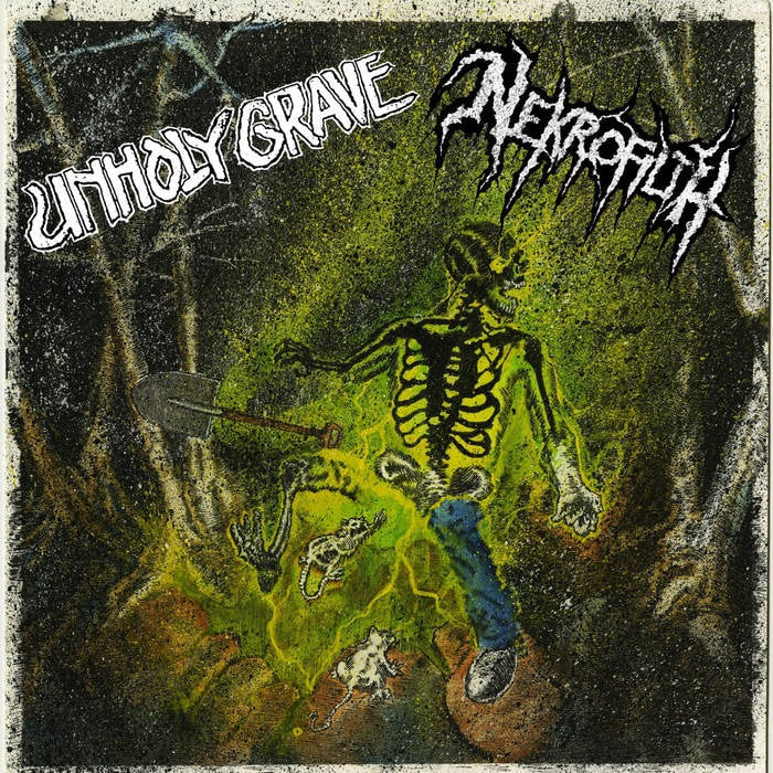 UNHOLY GRAVE / NEKROFILTH - Split 6"EP