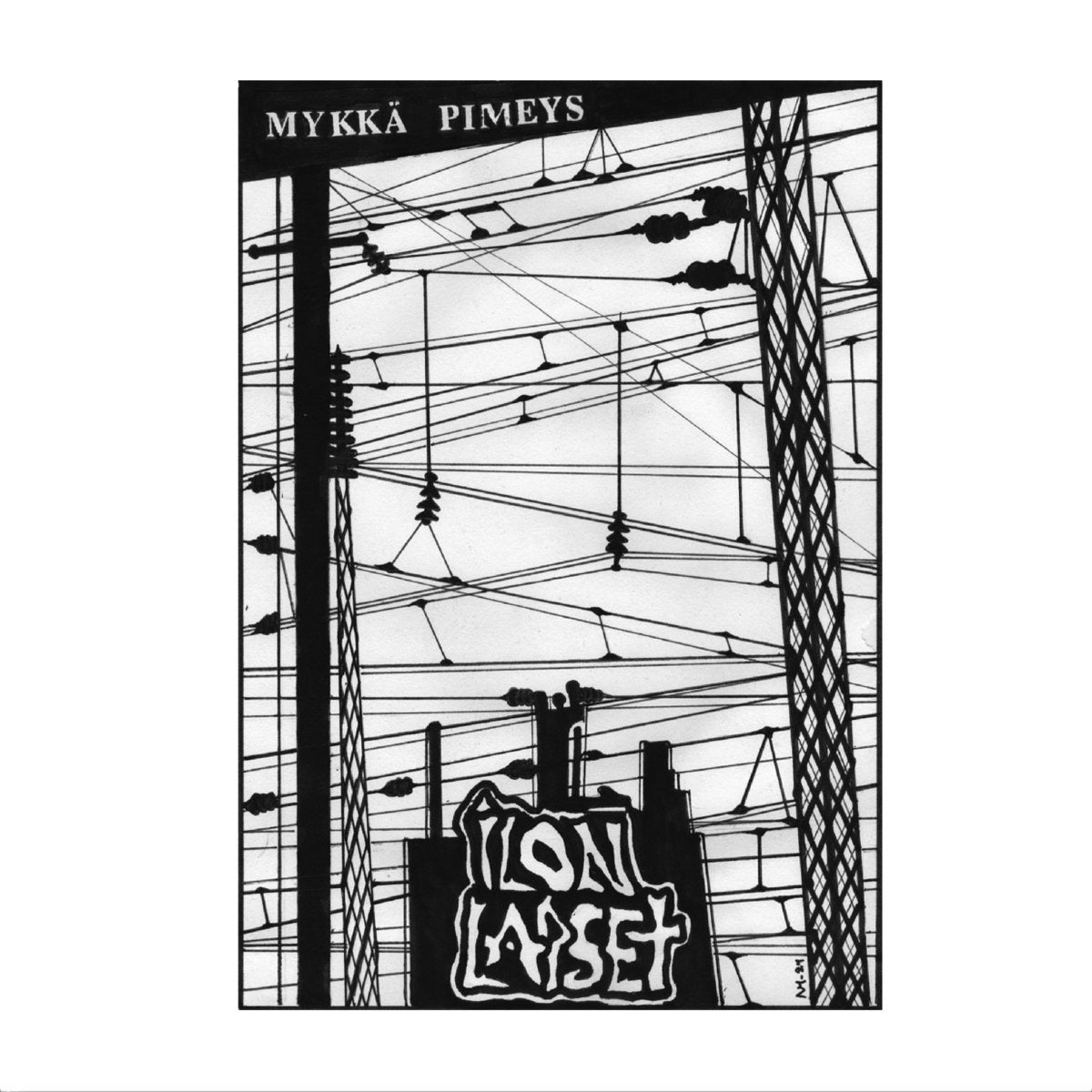 ILON LAPSET (Fin) - Mykkä Pimeys - Digipak CD