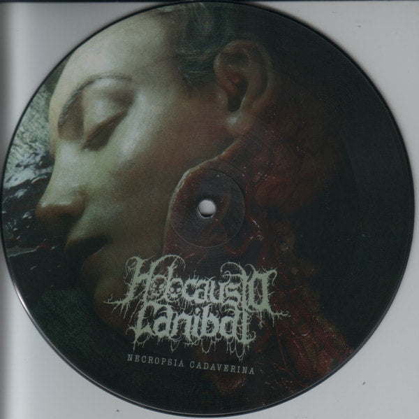 Desecration / Holocausto Canibal ‎– Intravisceral Necropsia 7" Pic Disc Split