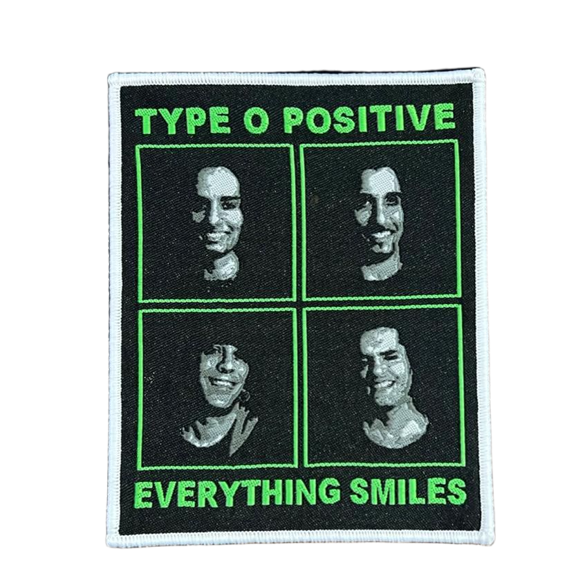 TYPE O POSITIVE - Type O Negative (?) - Woven Patch