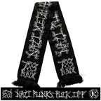 NAZI PUNKS FUCK OFF / NAZI METALHEADS FUCK OFF double-sided Scarf