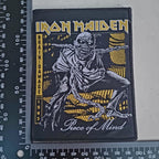 IRON MAIDEN - Piece Of Mind - Brain Damage 1983 - Woven Patch