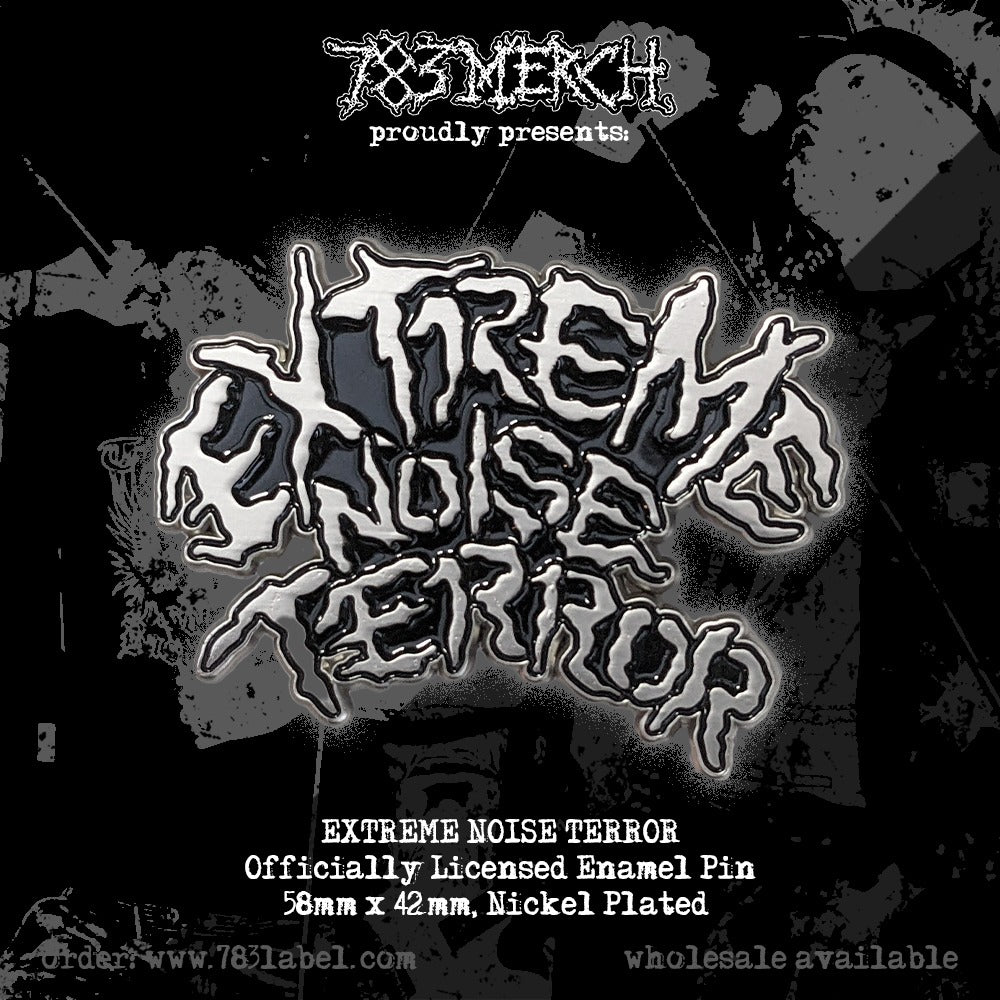 EXTREME NOISE TERROR - Logo - Enamel Pin