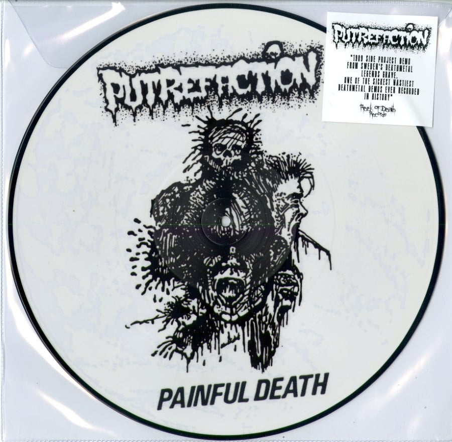 PUTREFACTION - Painful Death (Pic Disc Ltd. 300) LP