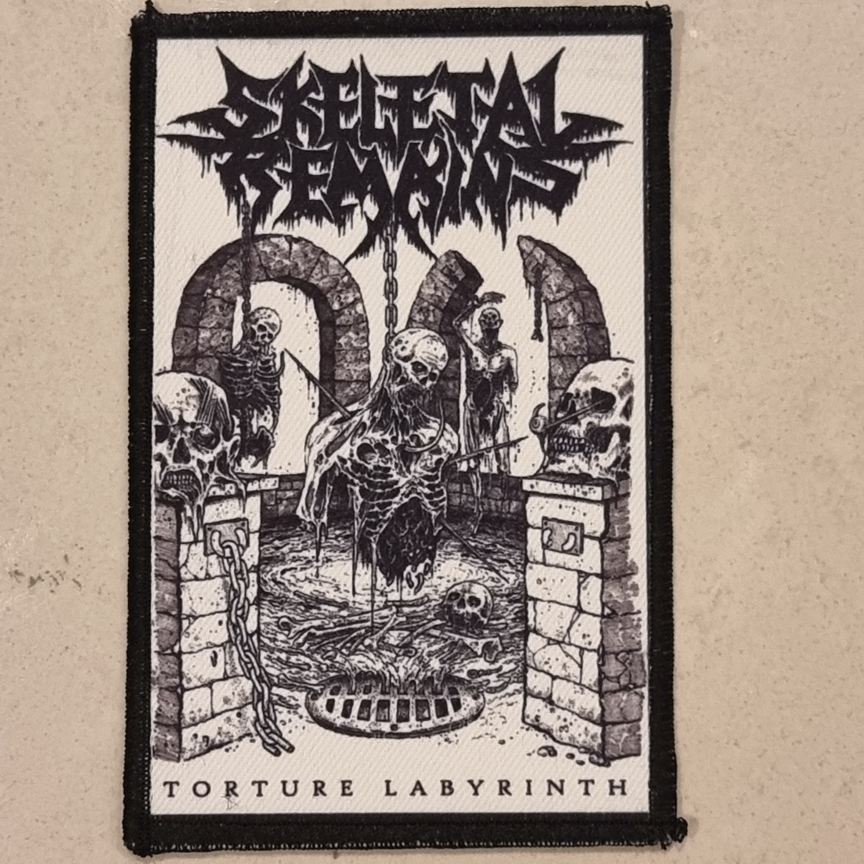 SKELETAL REMAINS - Torture Labyrinth - Patch