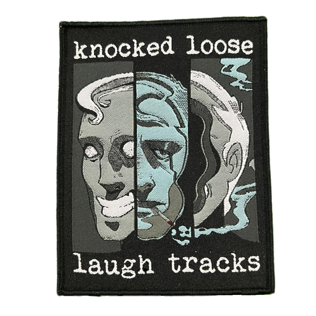 KNOCKED LOOSE - Laugh Tracks - Woven Patch