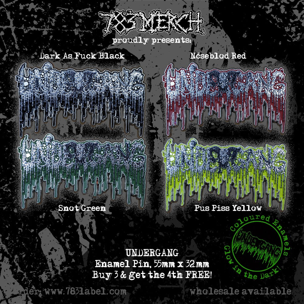 UNDERGANG - Logo - Enamel Pin