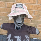 INSECT WARFARE - (Glow in the Dark) Logo - PINK CAMO BUCKET HAT