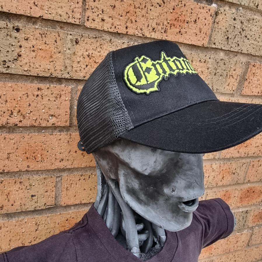 ENTOMBED - (Glow in the Dark) Logo TRUCKER CAP