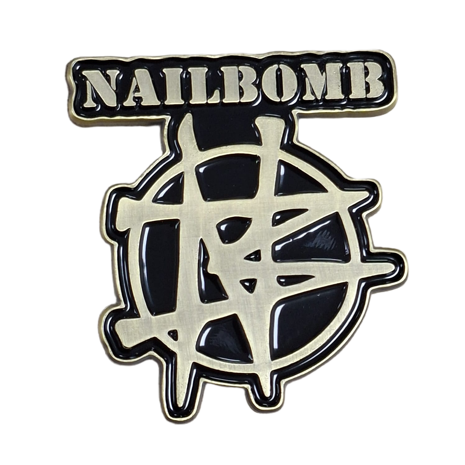 NAILBOMB - Logo - Enamel Pin