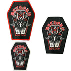 BATHORY - Bathory - Coffin Shaped Woven Patch