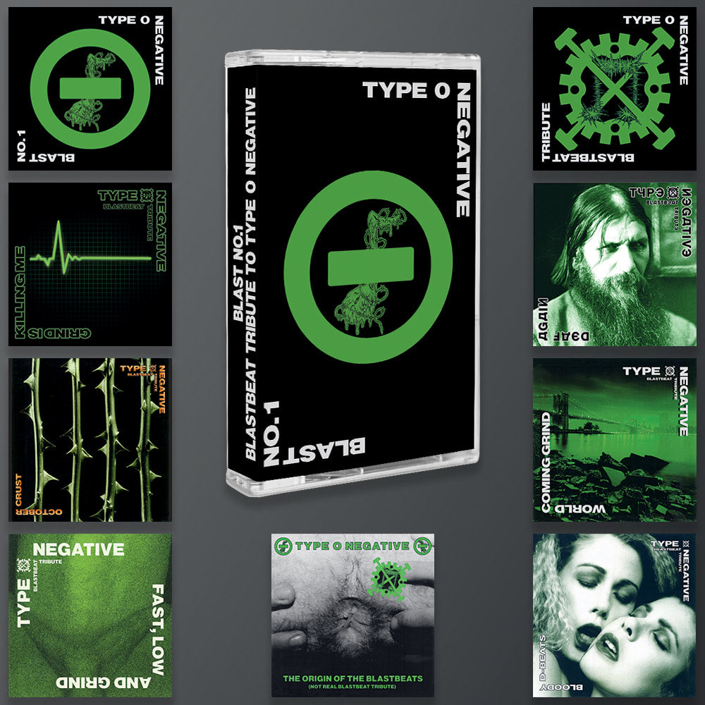 V/A - “Blast No.1”– Blastbeat Tribute To Type O Negative Deluxe Tape
