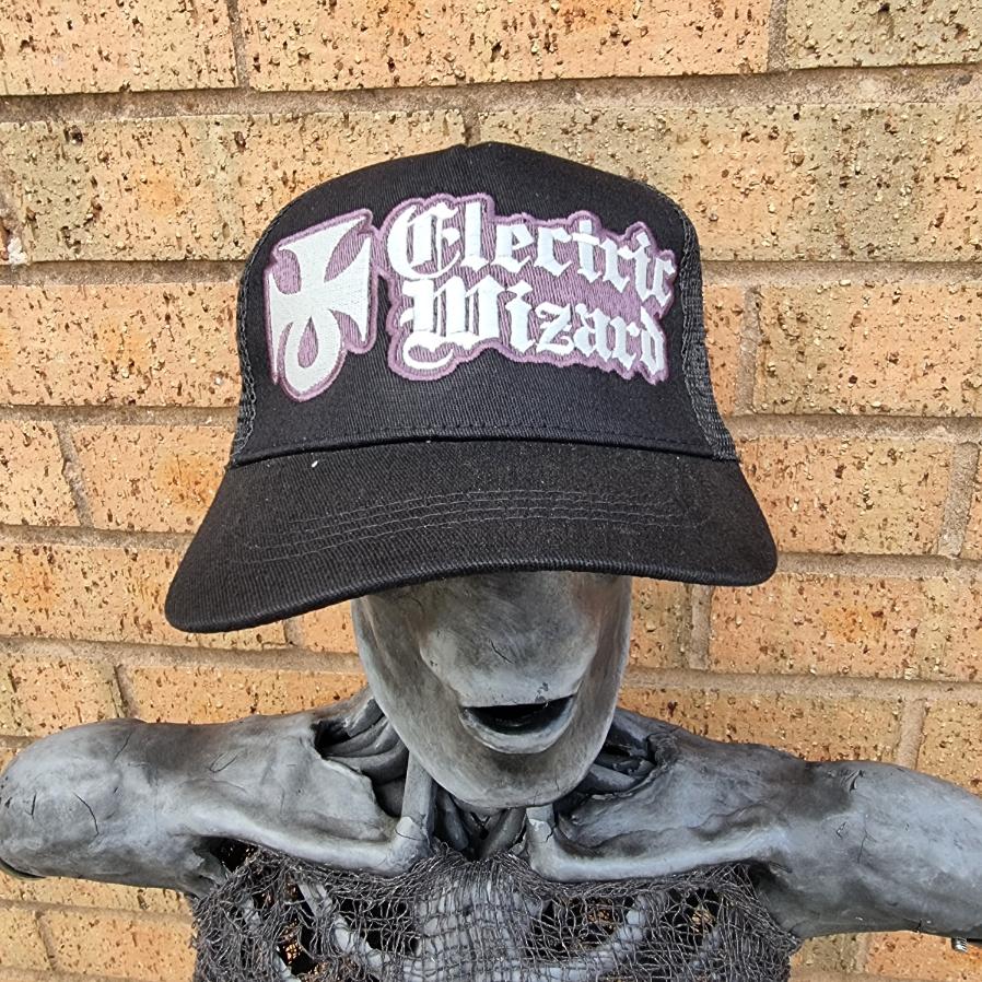 ELECTRIC WIZARD - (Glow in the Dark) Logo TRUCKER CAP