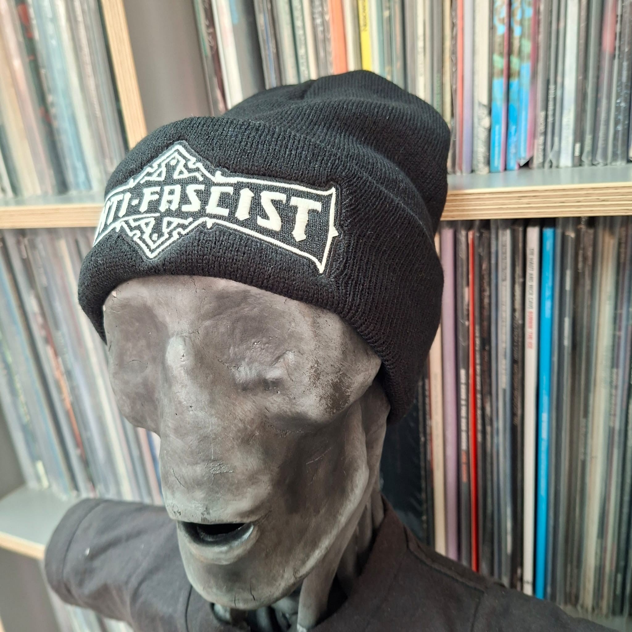 ANTI FASCIST - Bolt Thrower (Glow in the Dark) Logo Tribute - (Black) Beanie