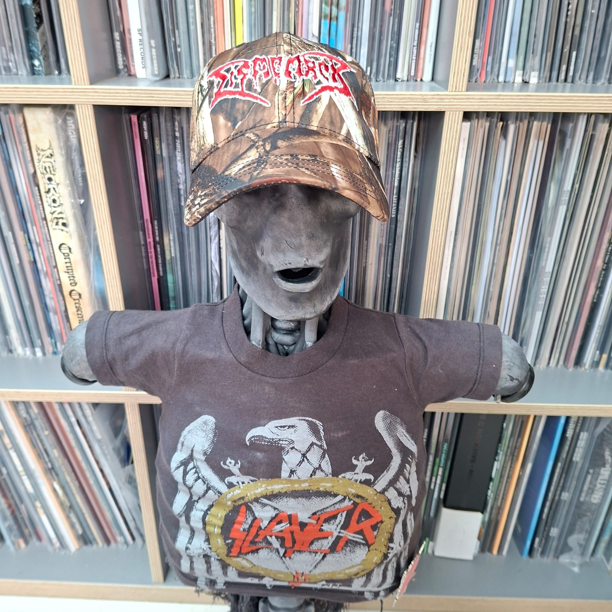 DISMEMBER - Logo - CAMO LEAF BASEBALL CAP