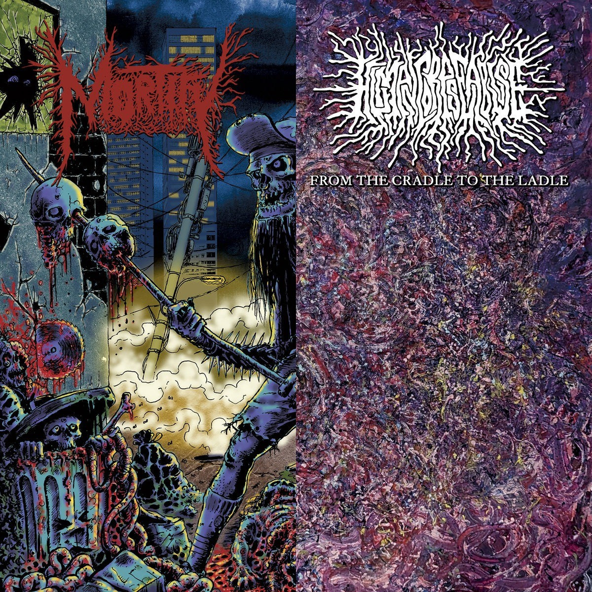 MORTIFY / HUMAN CORPSE ABUSE - Split (Japan Import) CD